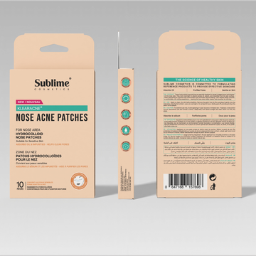 Nose Acne Patches – Technologie Hydrocolloïde