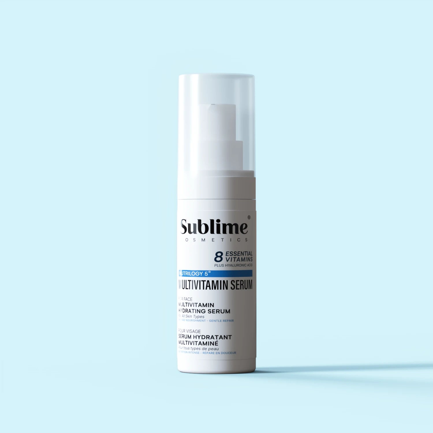 Bio Sublime Multivitamin Serum - Sérum Hydratant Riche an Acide Hyaluronique et 8 ...