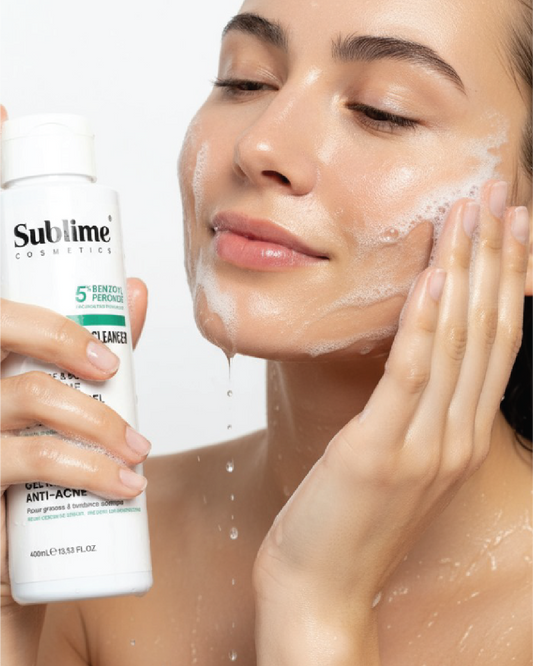 Sebo Control Cleanser - Gel nettoyant anti-acné pour le visage et le corps